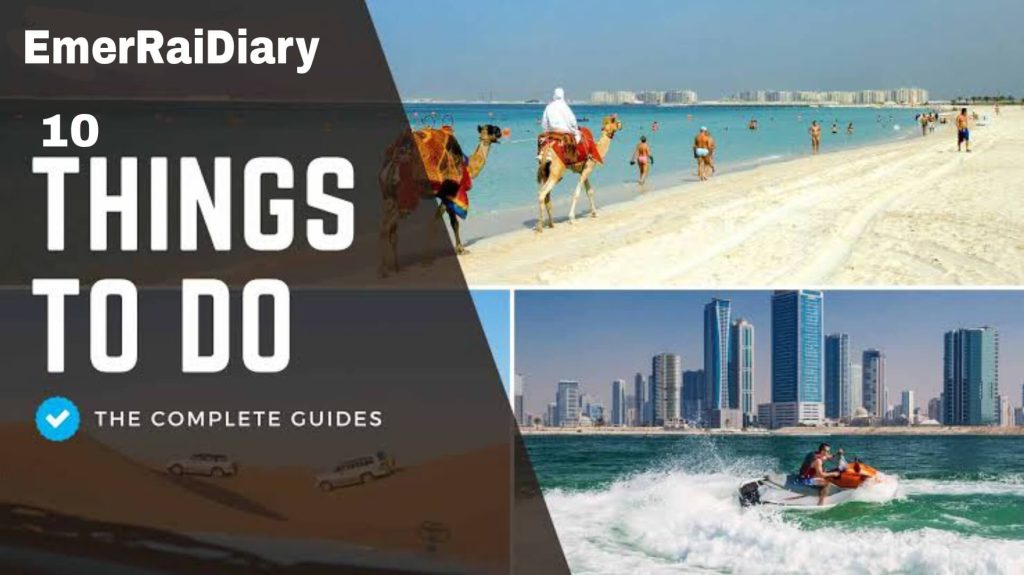 10 things activities dubai